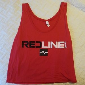 Redline crop tank